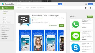 BBM - Free Calls & Messages – Apps on Google Play