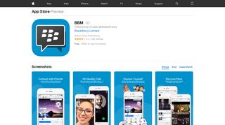 BBM on the App Store - iTunes - Apple