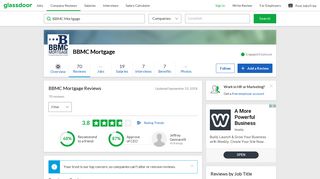 BBMC Mortgage Reviews | Glassdoor