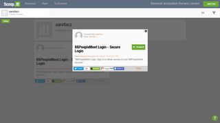 BBPeopleMeet Login - Secure Login | sarefacz | ... - Scoop.it