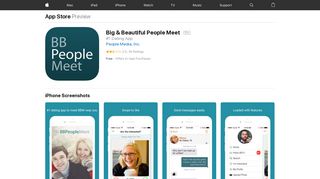 Big & Beautiful People Meet on the App Store - iTunes - Apple