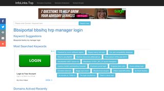 Bbsiportal bbsihq hrp manager login Search - InfoLinks.Top