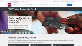 BB&T Visa Rewards Card | Banking | BB&T Small Business - BB&T Bank