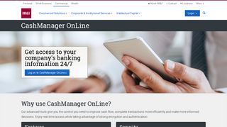 CashManager OnLine | Commercial Solutions | BB&T Commercial