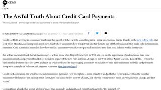Credit Card Payments: BB&T Bank's Consumer-Friendly Approach ...