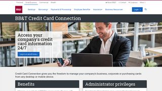 BB&T Credit Card Connection | Borrowing | BB&T Small Business