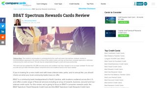 BB&T Spectrum Rewards Cards Review | CompareCards