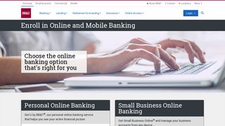Enroll in Online and Mobile Banking | Online Access | BB&T Bank