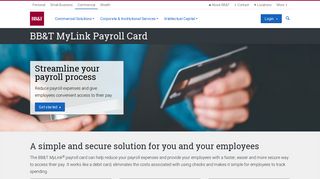 MyLink Card | Commercial Solutions | BB&T Commercial - BB&T Bank