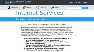 Internet Service - Brandenburg Telecom