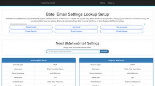 Bbtel Email Settings | Bbtel Webmail | bbtel.com Email