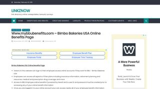 www.mybbubenefits.com – Bimbo Bakeries USA Online Benefits Page ...
