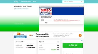 sales.bbuconnect.com - BBU Sales Web Portal - Sales BBU Connect