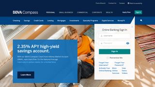 BBVA Compass: Banking, Credit Cards, Mortgages, & More