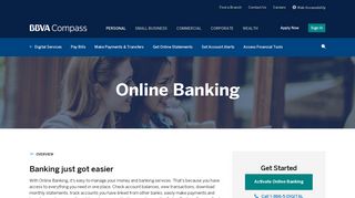 Online Banking | BBVA Compass