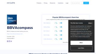 BBVAcompass - Email Address Format & Contact Phone Number