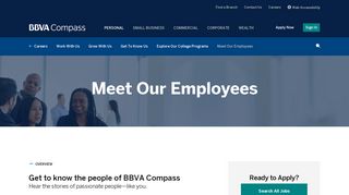 Meet Our Employees | BBVA Compass