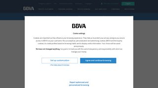 Online Account Go - BBVA.es