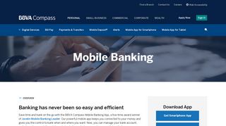 BBVA | Mobile Banking | Banking by Phone | BBVA Compass