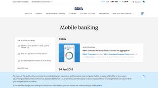 Mobile banking | BBVA