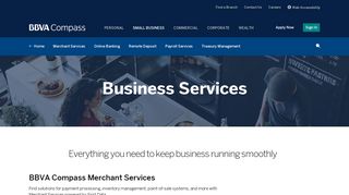 Business Services | BBVA Compass