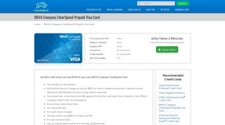 BBVA Compass ClearSpend Prepaid Visa Card | CardsBull.com