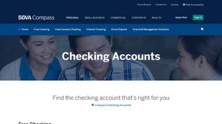 Open a Checking Account Online | BBVA Compass