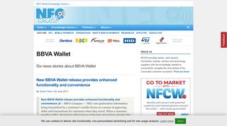 BBVA Wallet news • NFC World