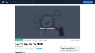 How To Sign Up For BBYO by Cole Pergament on Prezi