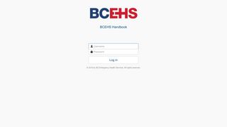 Sign In - BCEHS Handbook - BC Emergency Health Services