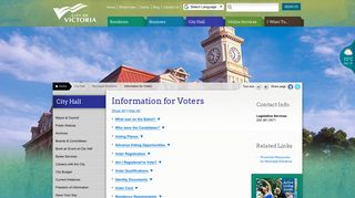 Information for Voters | Victoria