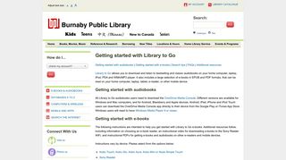 Getting started with Library to Go | Burnaby Public Library