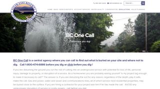 BC One Call - the South East Kelowna Irrigation District