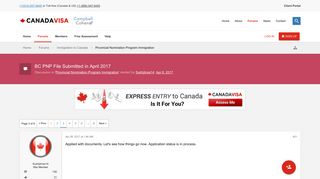 BC PNP File Submitted in April 2017 | Page 3 - Canadavisa.com