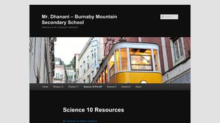 Science 10 Resources | Mr. Dhanani – Burnaby Mountain Secondary ...