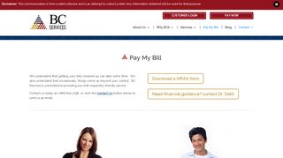 Pay My Bill | BC Services