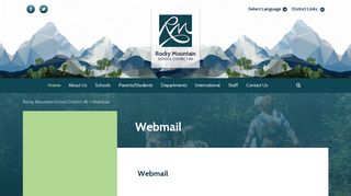 Webmail - Rocky Mountain - sd6.bc.ca