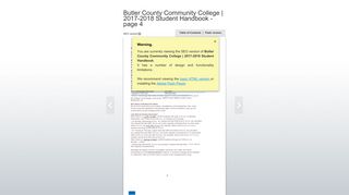 Butler County Community College | 2017-2018 Student Handbook