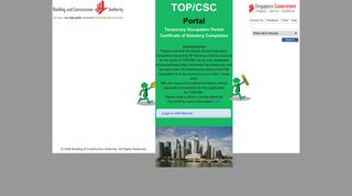 BCA TOP/CSC Portal
