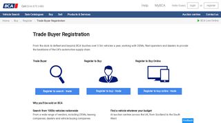 Trade Buyer Registration - British Car Auctions