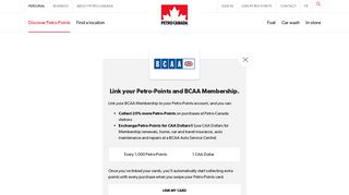 BCAA – Petro-Points – Petro-Canada