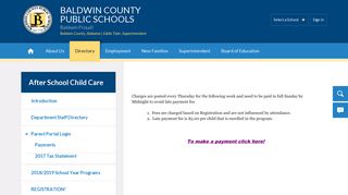 After School Child Care / Payments - Baldwin County Public Schools