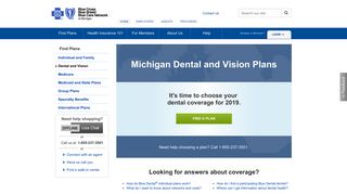 Dental and Vision - Blue Cross Blue Shield of Michigan