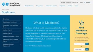 Medicare | Blue Cross Blue Shield