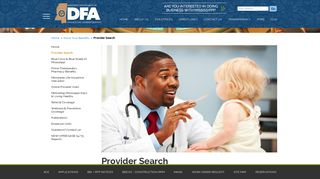 DFA :: Provider Search