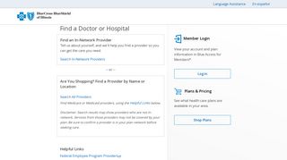 Find a Doctor or Hospital - Blue Cross Blue Shield of Illinois
