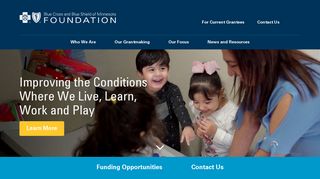 Blue Cross Blue Shield MN Foundation: Home