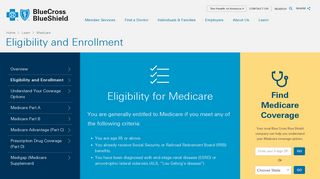 Eligibility and Enrollment | Blue Cross Blue Shield