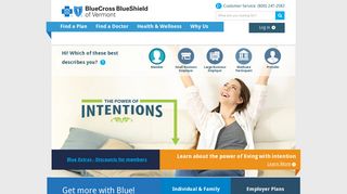 BCBSVT: Health Care Insurance for Individuals & Families