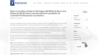 Blue Cross Blue Shield of Michigan (BCBSM) & Blue Care Network ...